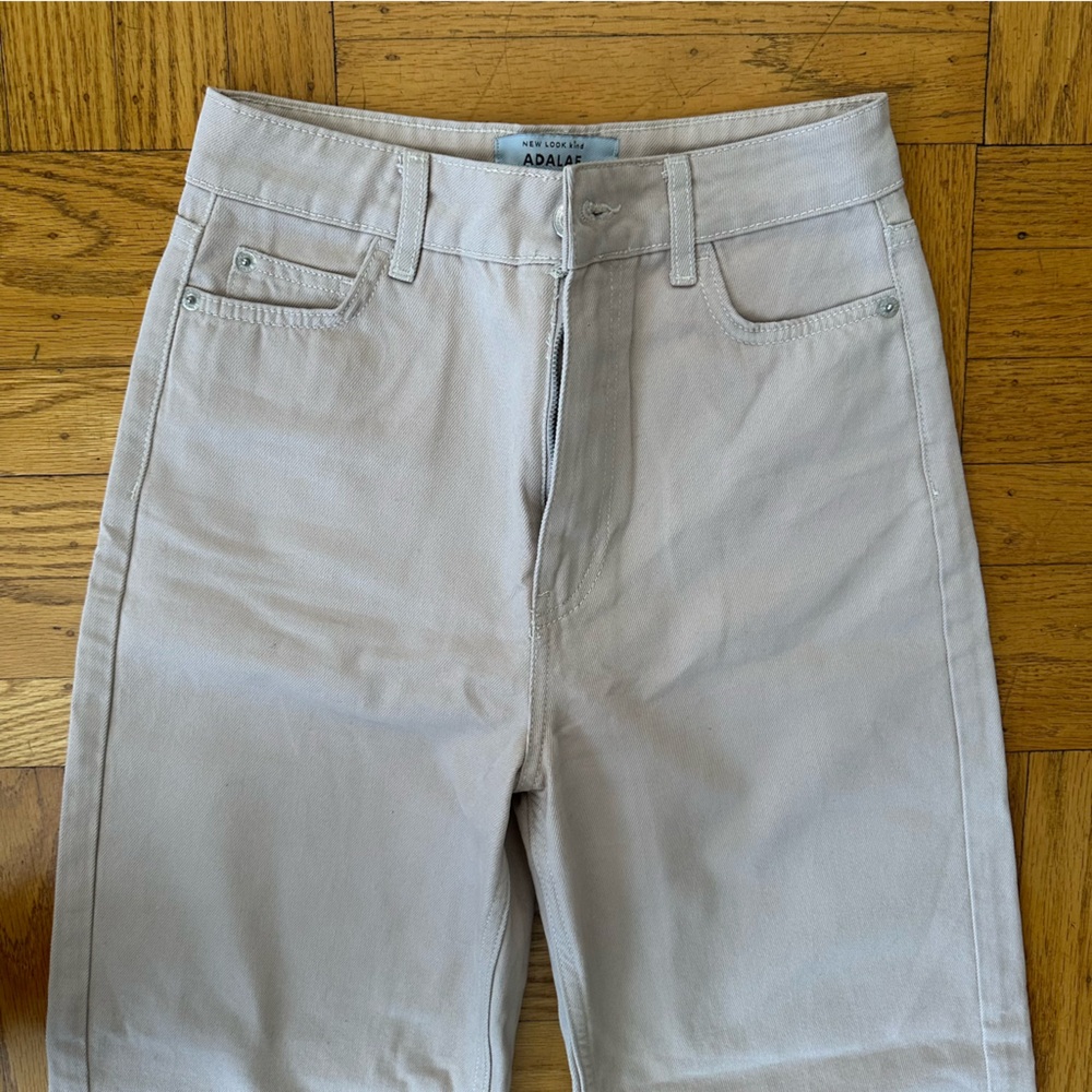 New Look ADALAE Beige Jeans, US 2